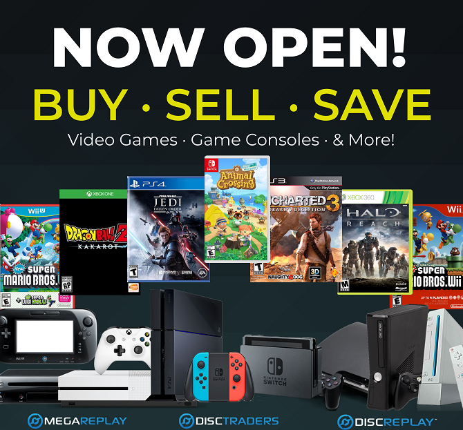buy used video game consoles
