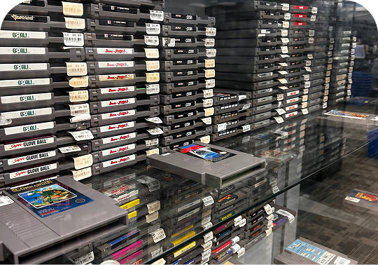 classic video games - gaming cartridges